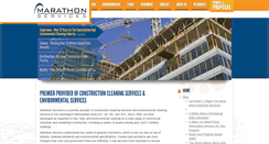 Desktop Screenshot of marathonbuildingservices.com