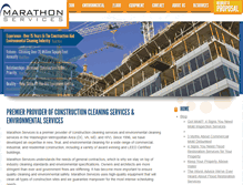 Tablet Screenshot of marathonbuildingservices.com